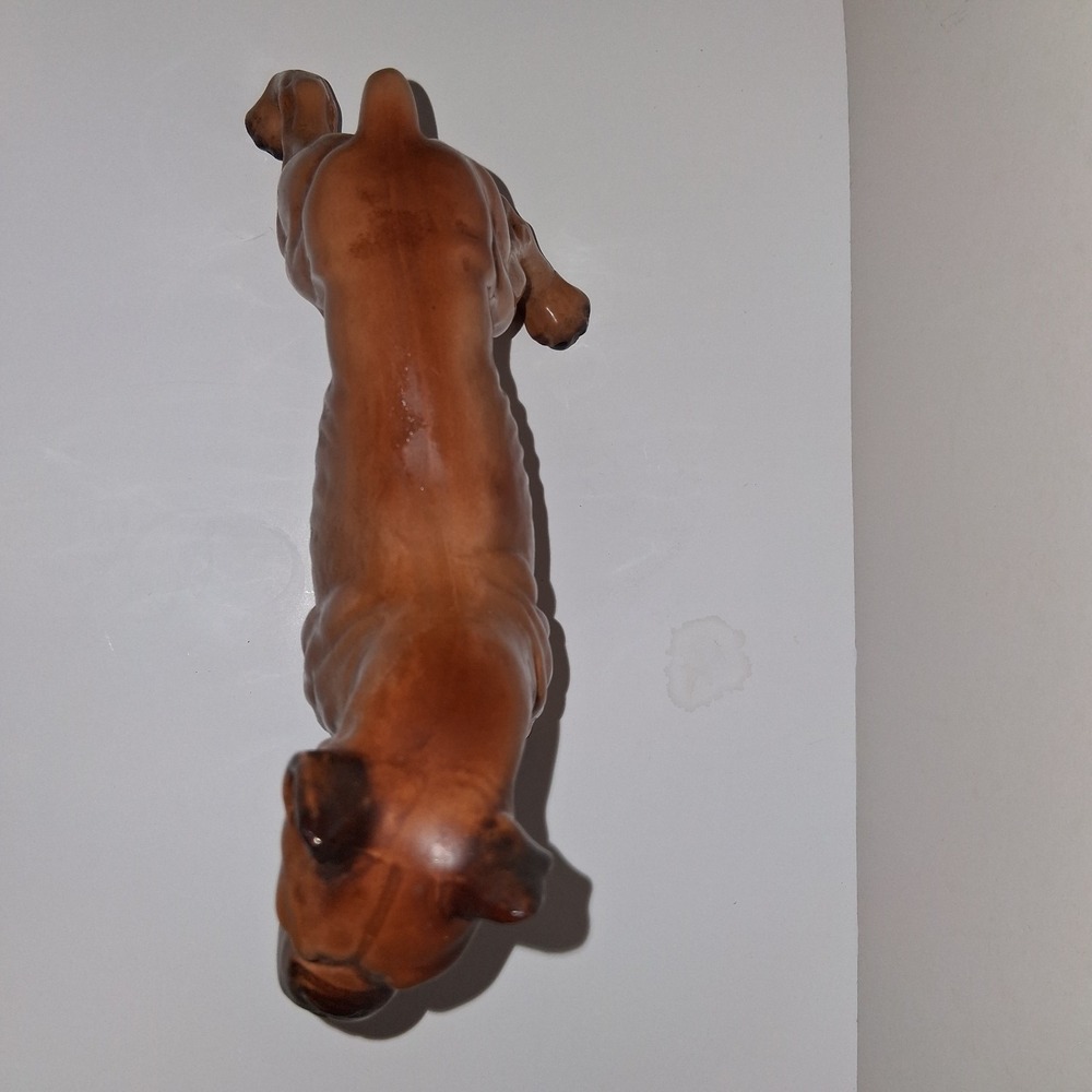 Vintage Boxer Dog Figurine Porcelain Ceramic Figure Japan - Picture 6 of 7